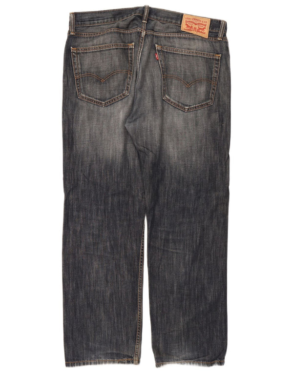 Levi's Uomo 505 Jeans dritti W36 L30 Cotone Blu