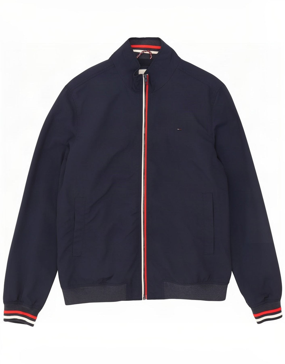 Giubbotto bomber da uomo Tommy Hilfiger UK 44 2XL Poliammide blu navy