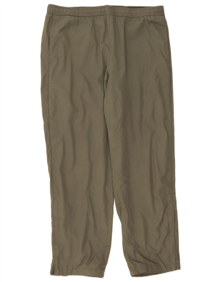 Pantaloni da tuta da uomo Izod grandi in poliestere kaki
