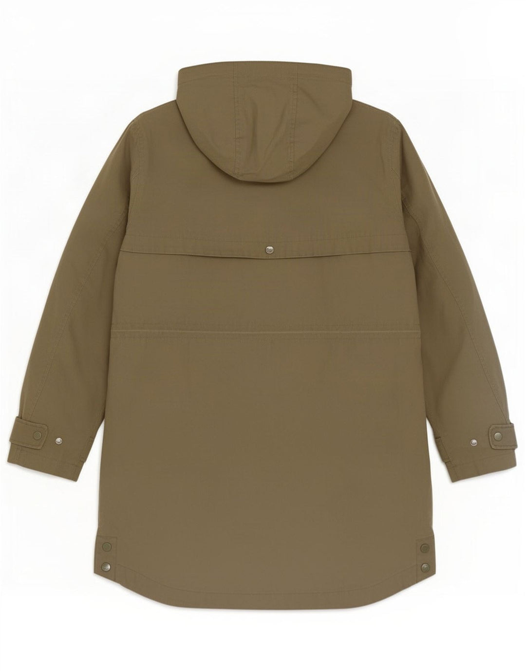 Impermeabile con cappuccio da donna Joules UK 12 medio cachi