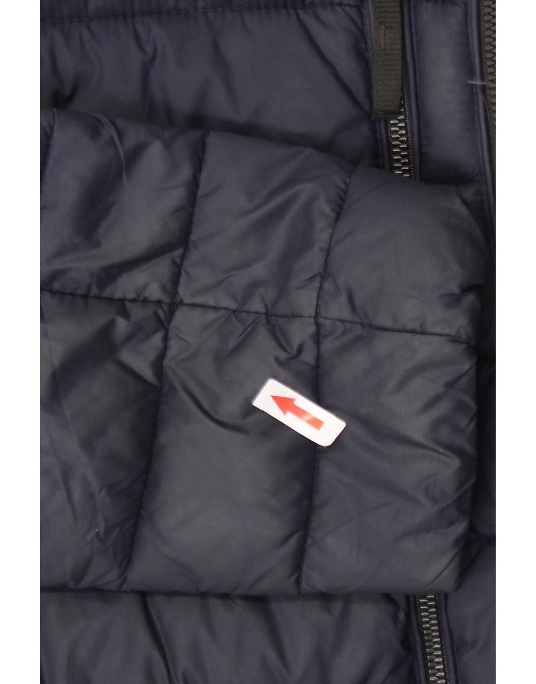 Calvin Klein Giacca imbottita da uomo UK 40 Large Navy Blue Nylon