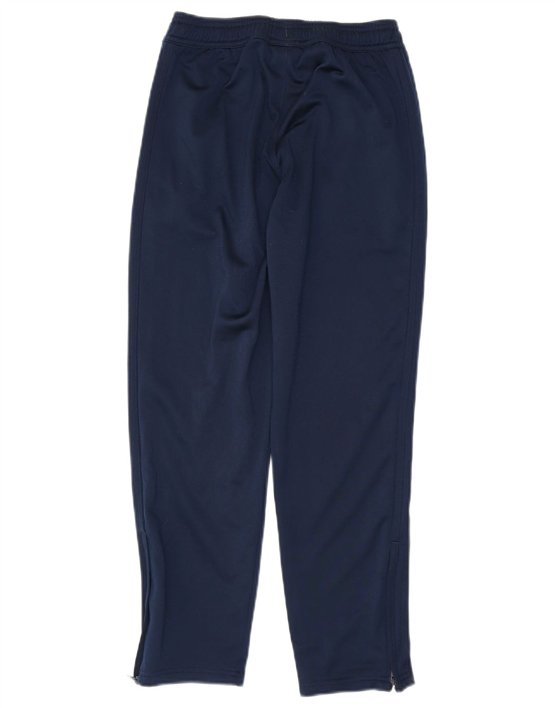Pantaloni della tuta da ragazzo ADIDAS 11-12 anni in poliestere blu navy