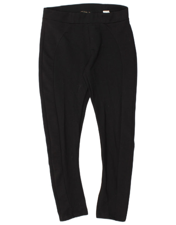 Leggings Zara da donna UK 14 large in viscosa nera