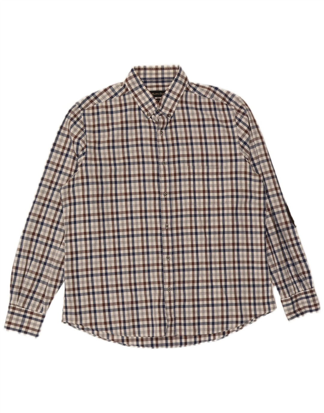 Camicia da uomo Massimo Dutti XL a quadri multicolore