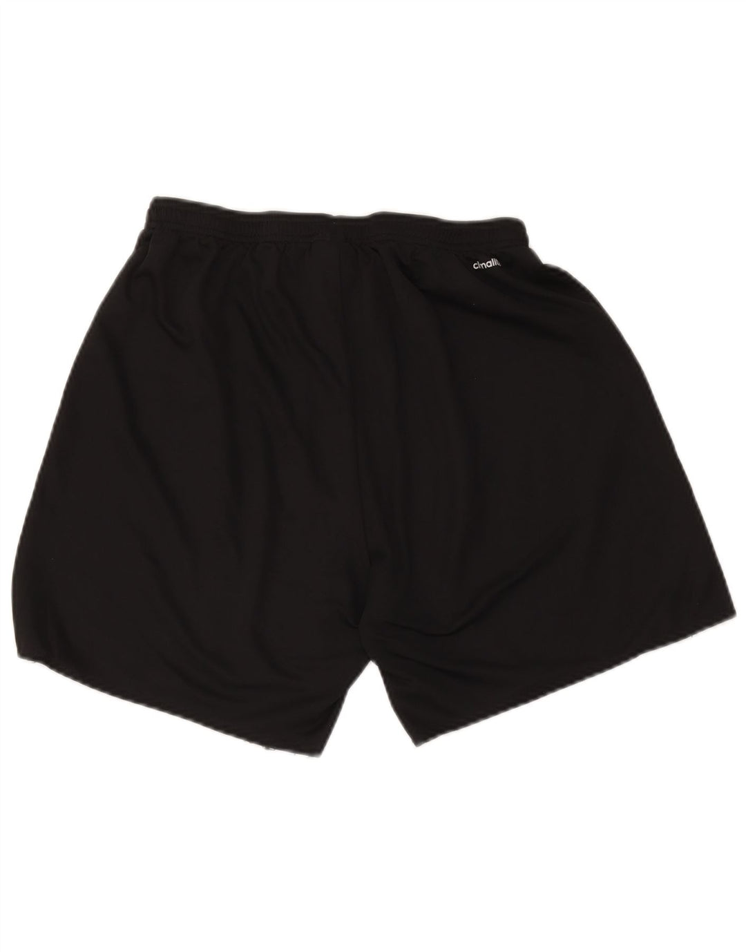 Pantaloncini sportivi Adidas Climalite da uomo grandi in poliestere nero