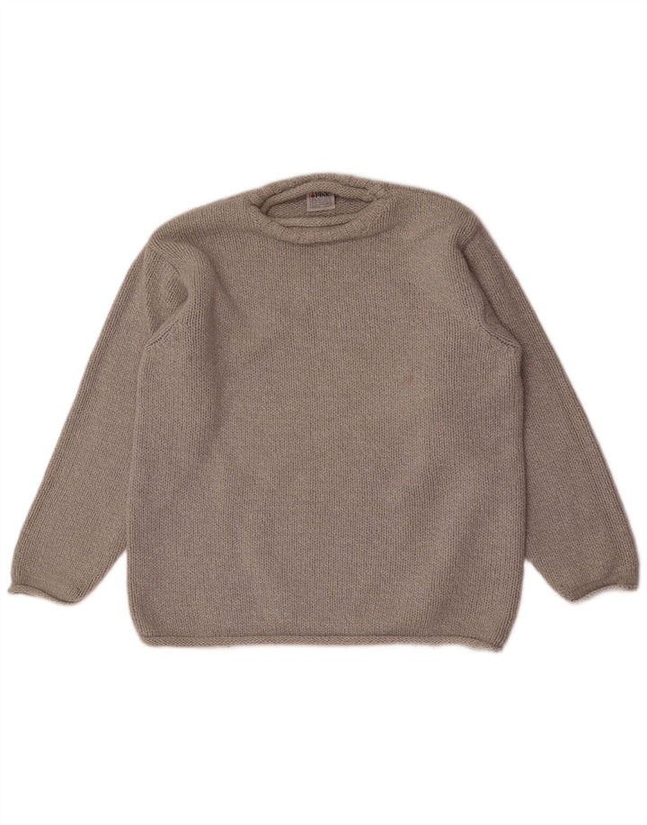 Maglione maglione girocollo da uomo Think Pink IT 52 Large Grigio