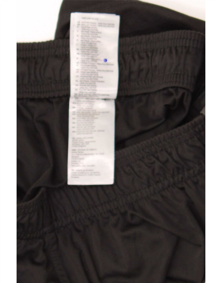 Pantaloncini sportivi da uomo Adidas medi sportivi in poliestere nero