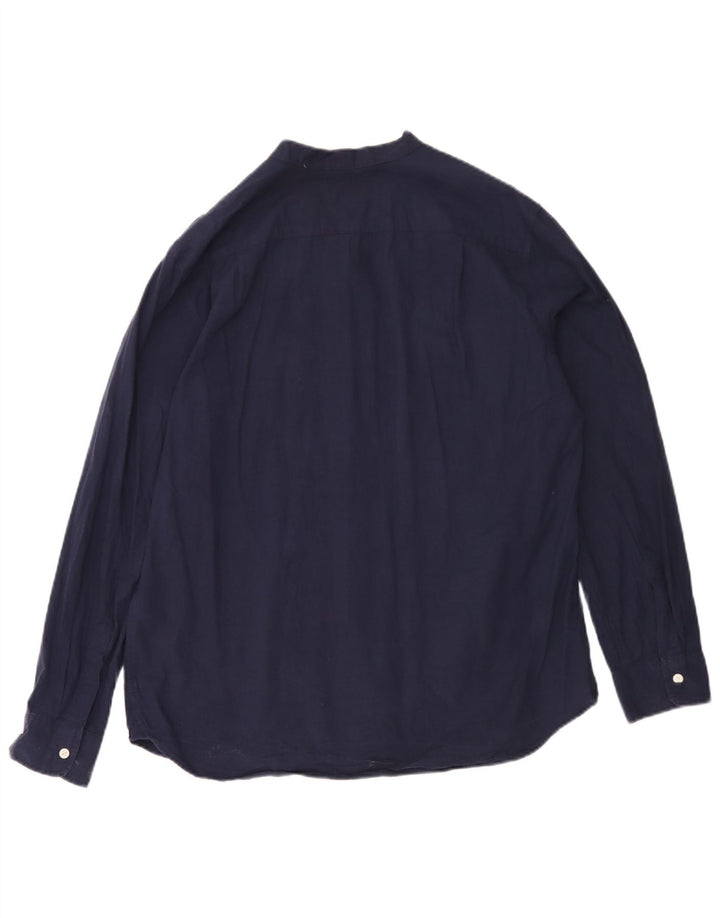 Camicia standard da uomo Levi's Large in cotone blu navy