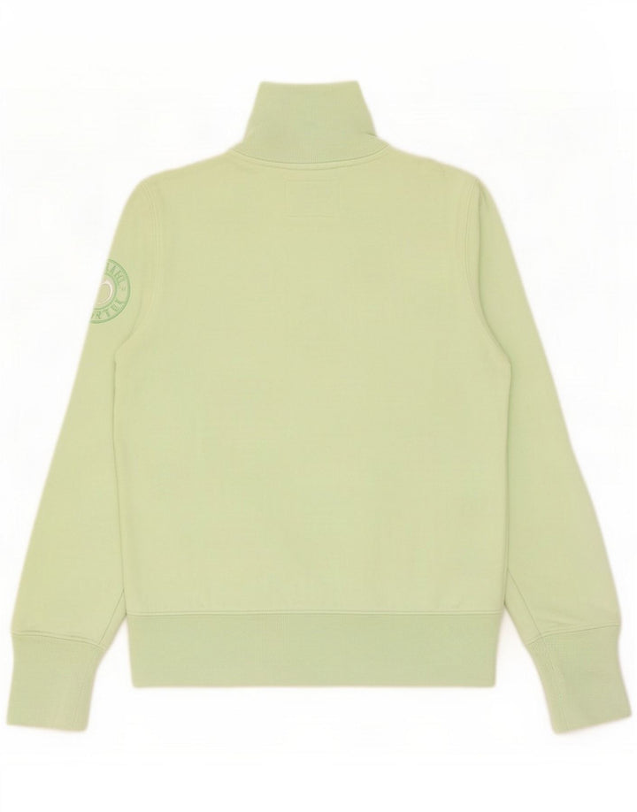 BACI & ABBRACCI Giacca da ginnastica da donna con grafica UK 12 Verde medio