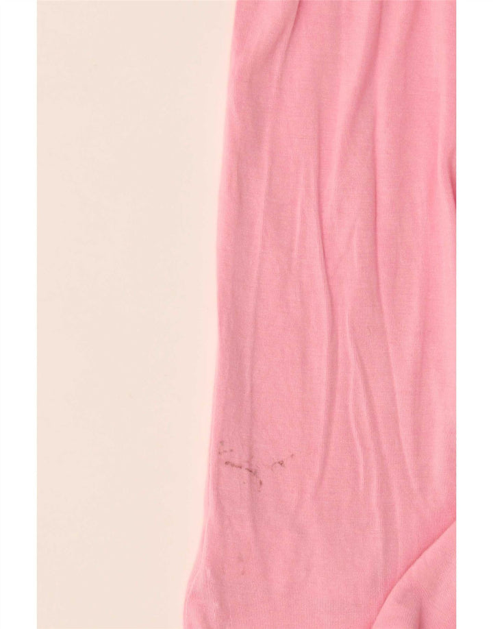 Gap T-shirt da donna Top UK 10 Small Rayon rosa