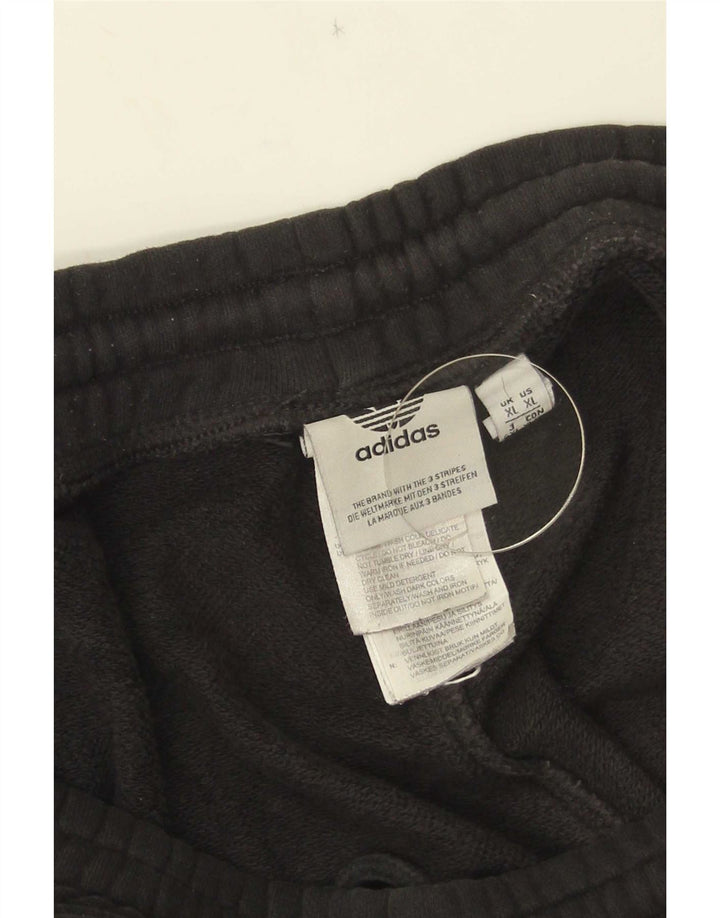 Pantaloncini sportivi da uomo Adidas XL in cotone nero