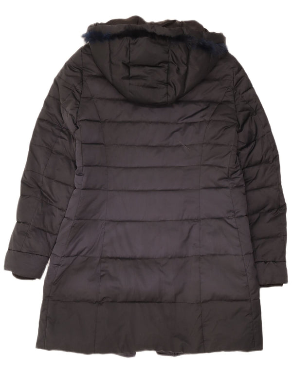 Nero Giardini Giubbotto Imbottito con Cappuccio Donna IT 42 Medium Nero Poliestere