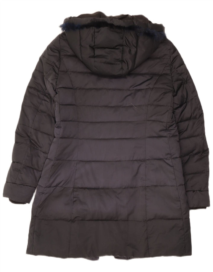 Nero Giardini Giubbotto Imbottito con Cappuccio Donna IT 42 Medium Nero Poliestere