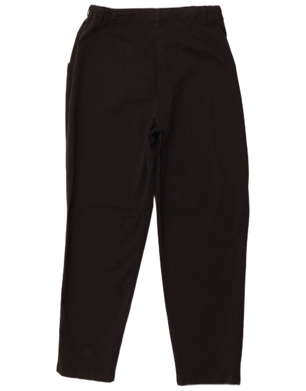 Pantaloni chino dalla vestibilità comoda da donna LEE US 22 3XL W40 L31 cotone nero