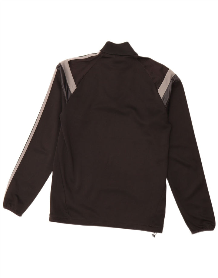 Adidas Uomo Climacool Zip Collo Pullover Tuta Top XS Nero Colourblock