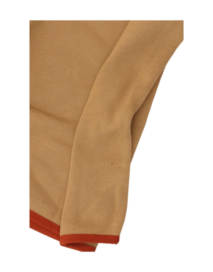 Maglione con cappuccio da uomo FILA in cotone color block beige medio