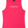 Canotta grafica da donna Lotto UK 12 Cotone rosa medio