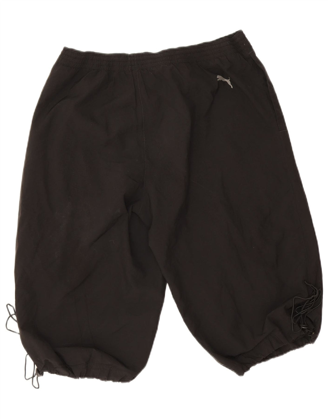 Pantaloncini sportivi grafici da uomo Puma grandi in poliestere nero
