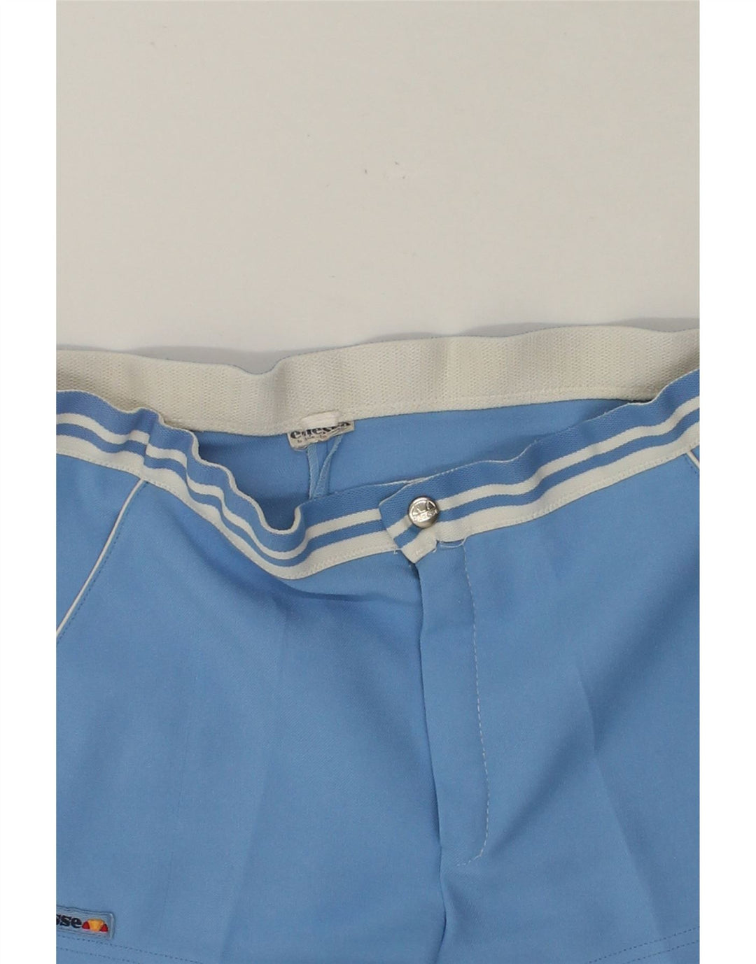 ELLESSE Womens Chino Shorts W30 Medium Blue Vintage Ellesse and Second-Hand Ellesse from Messina Hembry 
