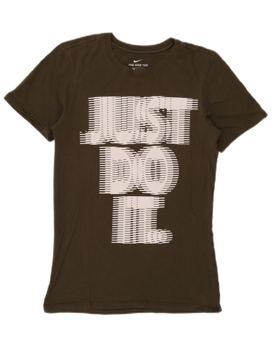 T-shirt grafica Nike da uomo con taglio atletico XS Khaki
