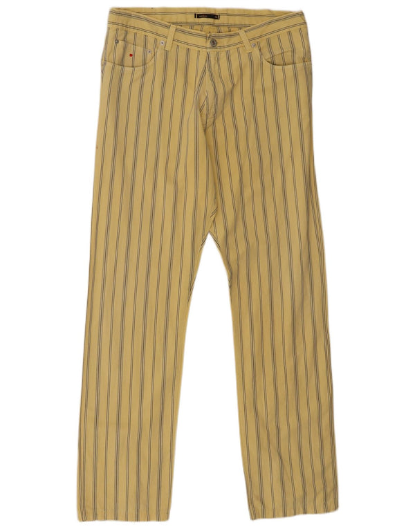 Pantaloni casual da uomo Batista IT 50 Large W34 L31 Cotone a righe gialle