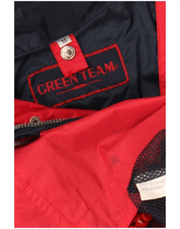 Giacca a vento da uomo VINTAGE UK 38 Poliammide rosso medio