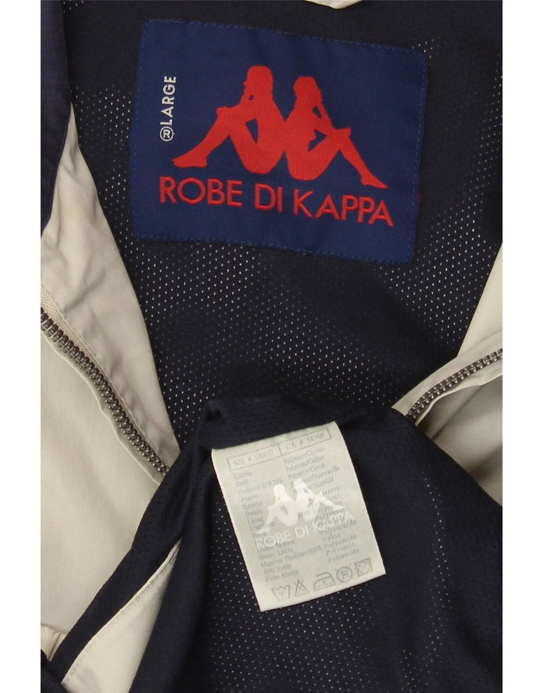 Giubbotto bomber da uomo Kappa UK 40 Large Beige Poliestere