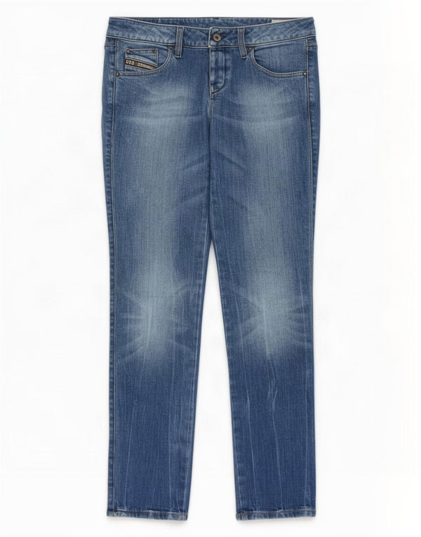 Jeans slim da donna Diesel Cuddy W29 L30 cotone blu