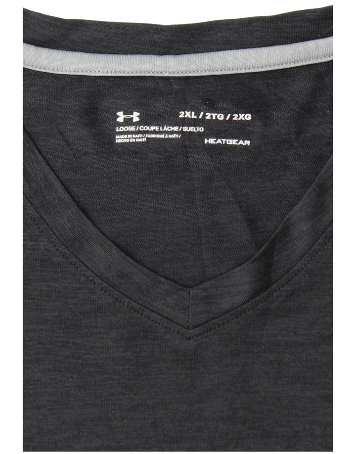 Maglietta da uomo Heat Gear UNDER ARMOUR 2XL Nera