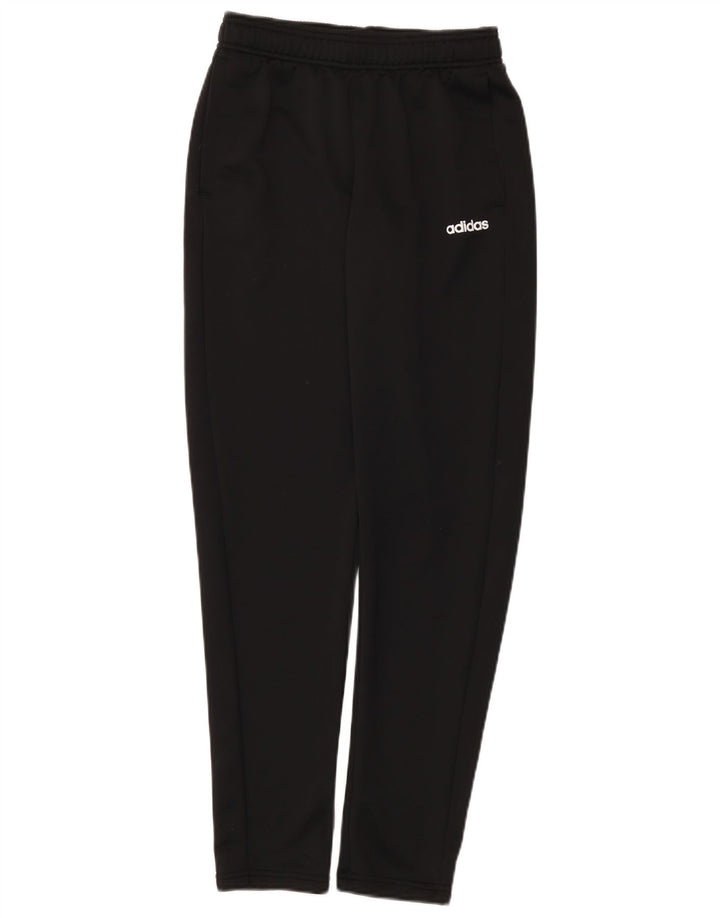 Pantaloni della tuta da ragazzo Adidas 13-14 anni in poliestere nero