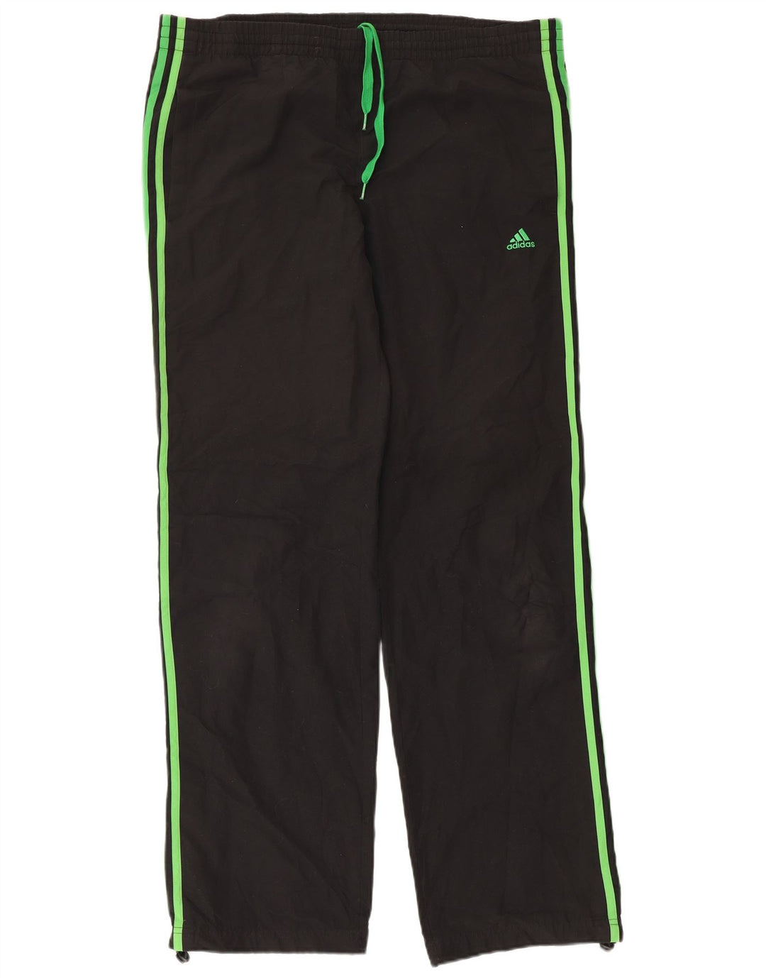 Pantaloni da tuta Adidas Clima 365 da uomo grandi in poliestere nero