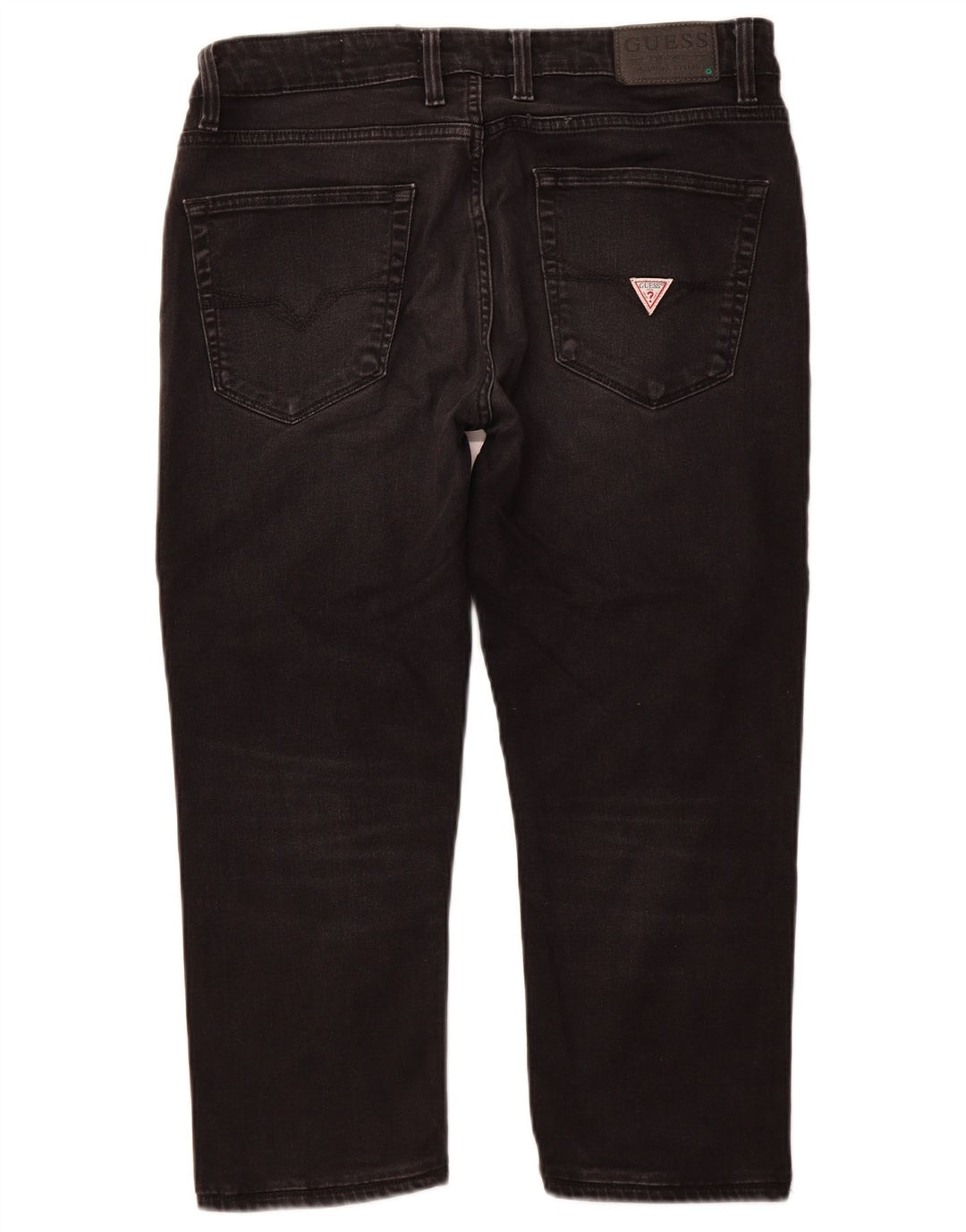 Jeans GUESS Uomo Angels Capri Slim W34 L22 Cotone Nero