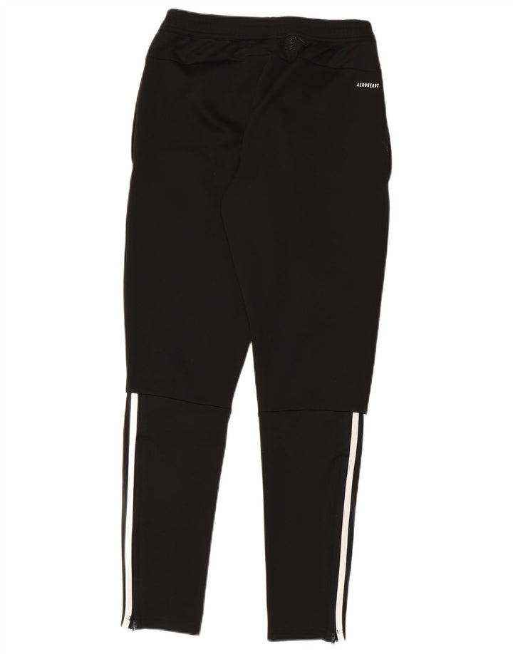 Pantaloni da tuta Adidas Aeroready da uomo piccoli in poliestere nero