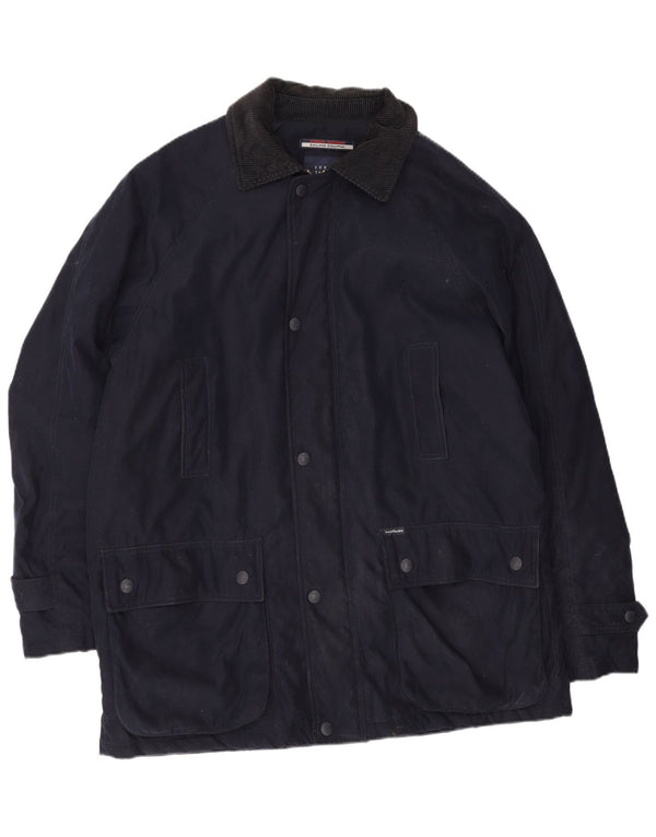 Giacca utility da uomo Sergio Tacchini UK 42 XL Poliestere blu navy