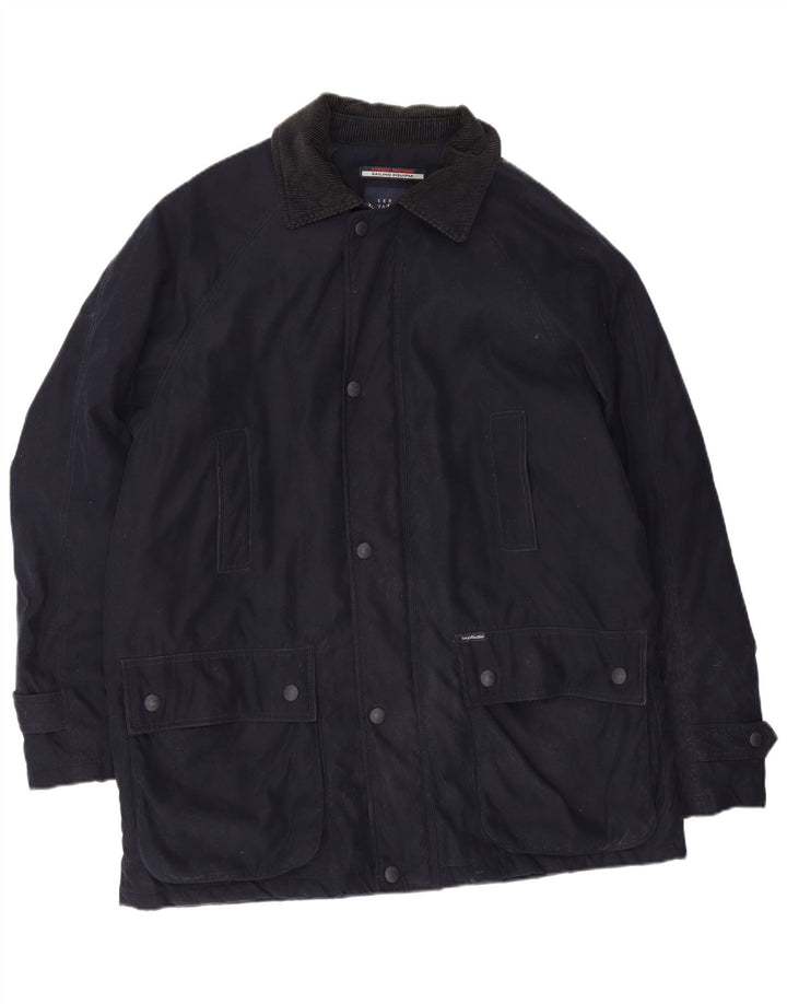 Giacca utility da uomo Sergio Tacchini UK 42 XL Poliestere blu navy