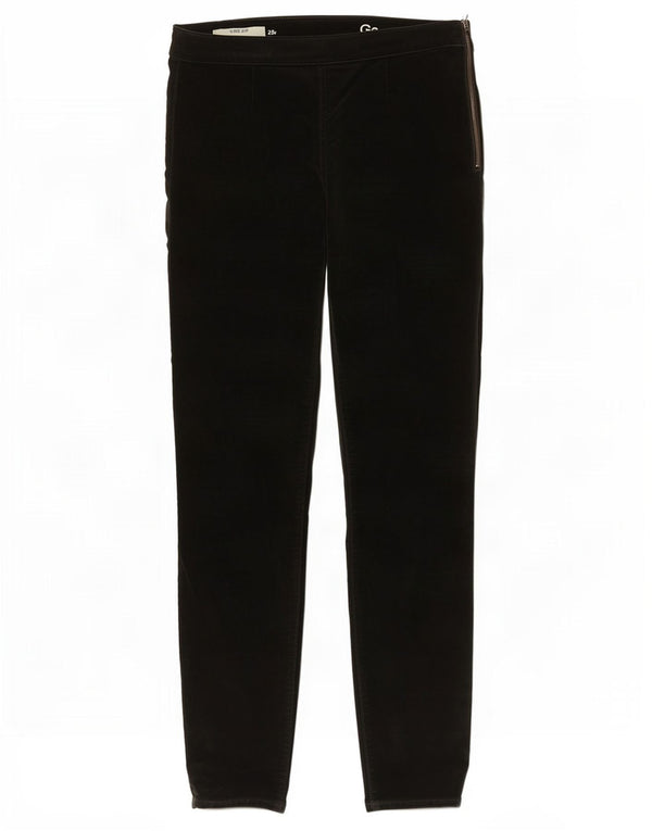 Pantaloni casual Gap da donna con leggings in velluto W28 L28 cotone kaki