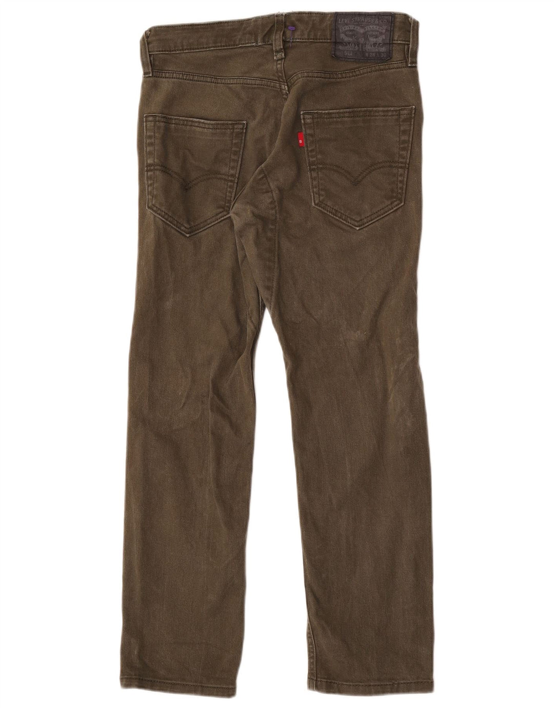 Jeans Levi's Uomo 511 Slim W28 L26 Cotone Verde