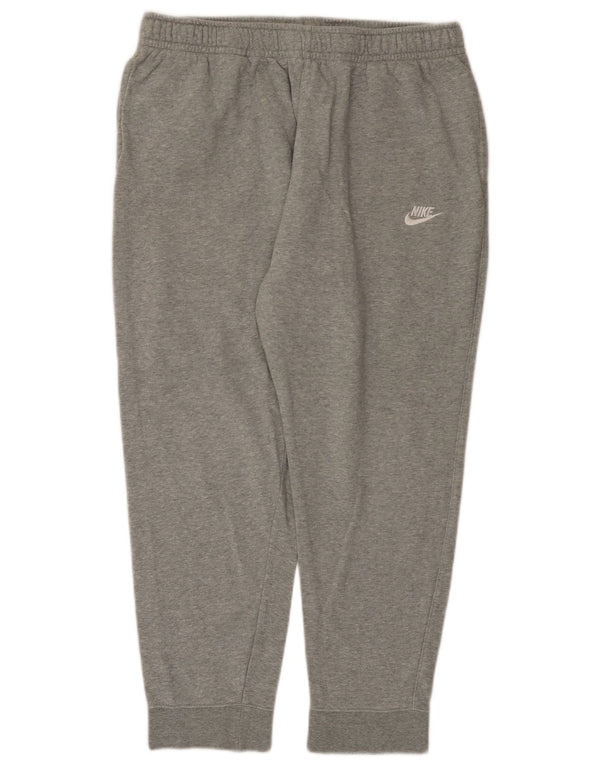 Pantaloni della tuta da uomo Nike Joggers XL in cotone chiazzato grigio