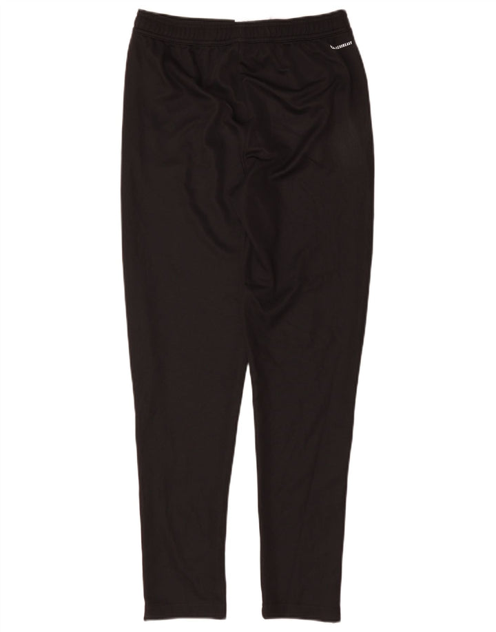 Pantaloni della tuta Adidas Aeroready da ragazzo 13-14 anni in poliestere nero
