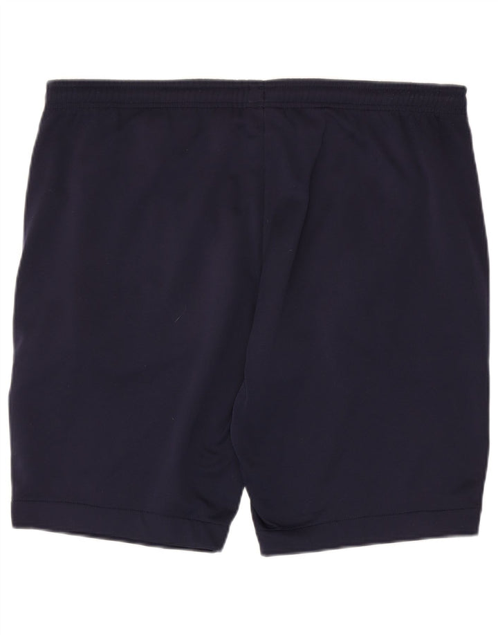 Pantaloncini sportivi da uomo Diadora XL blu navy in poliestere color block
