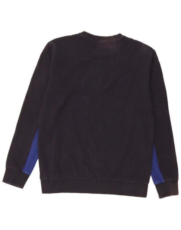 Felpa da uomo Carhartt maglione medio blu navy in cotone color block