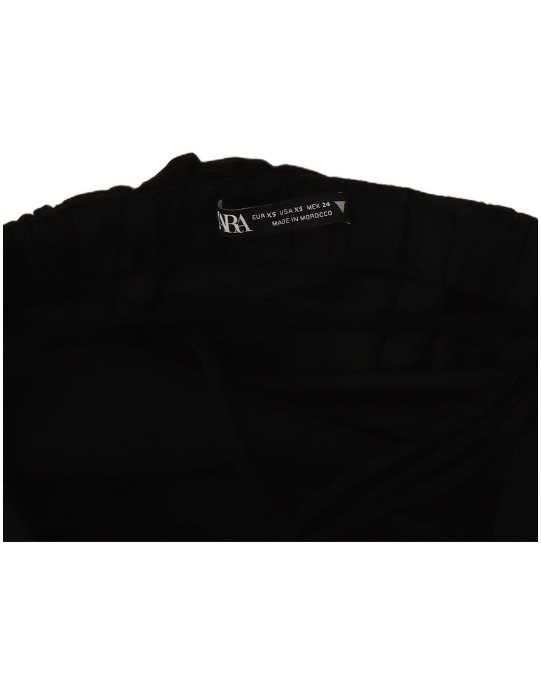 Abito a trapezio da donna Zara UK 4 XS nero