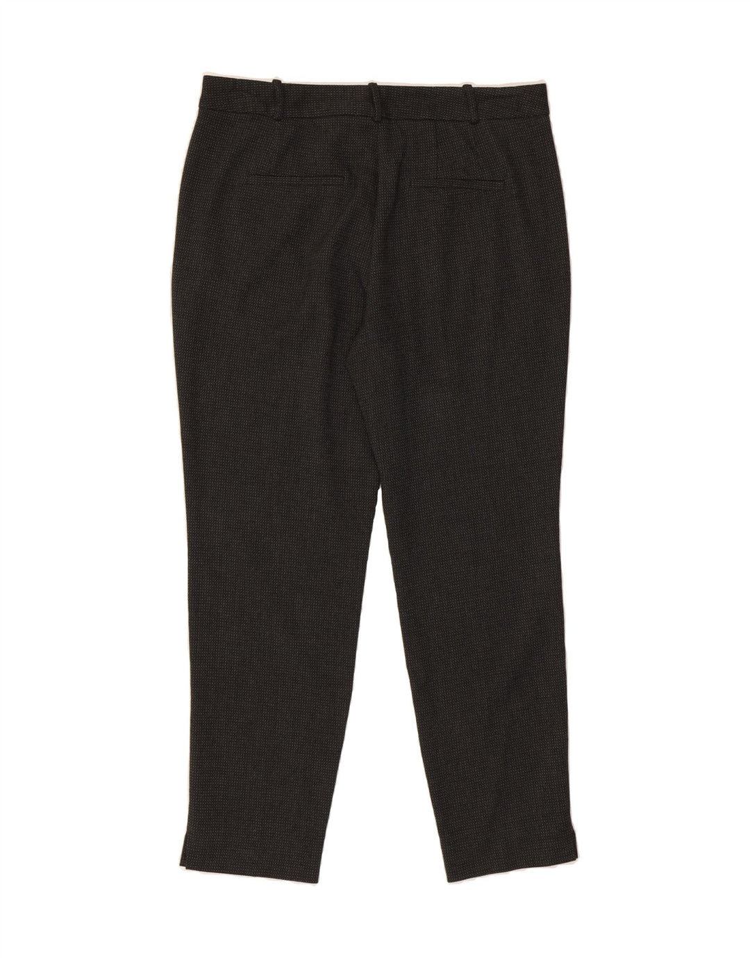ZARA Womens Slim Chino Trousers EU 38 Medium W32 L27 Grey Check Vintage Zara and Second-Hand Zara from Messina Hembry 