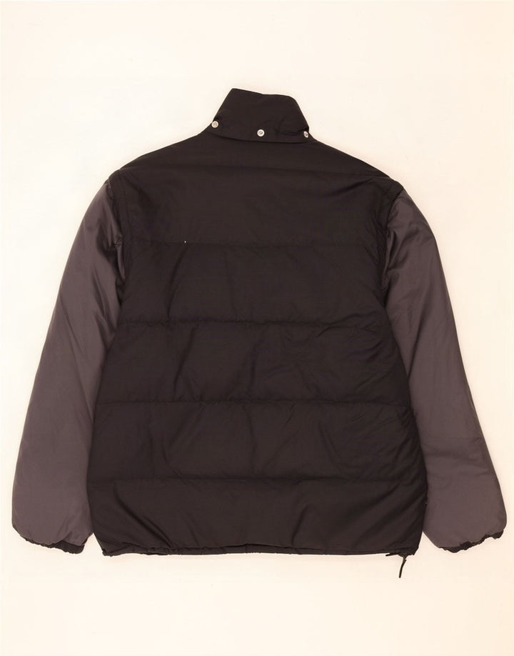 Giacca imbottita da uomo Adidas UK 40/42 Medium Black Colourblock in poliammide