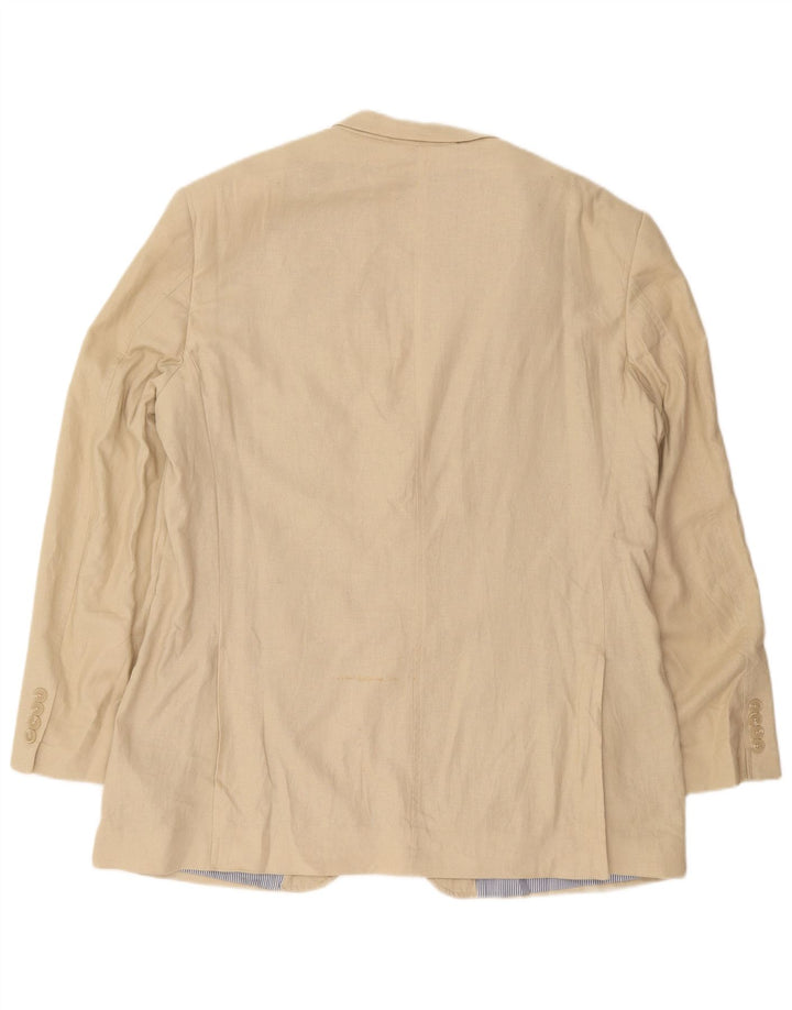 Giacca blazer a 2 bottoni lunga Marks & Spencer da uomo UK 38 Beige medio