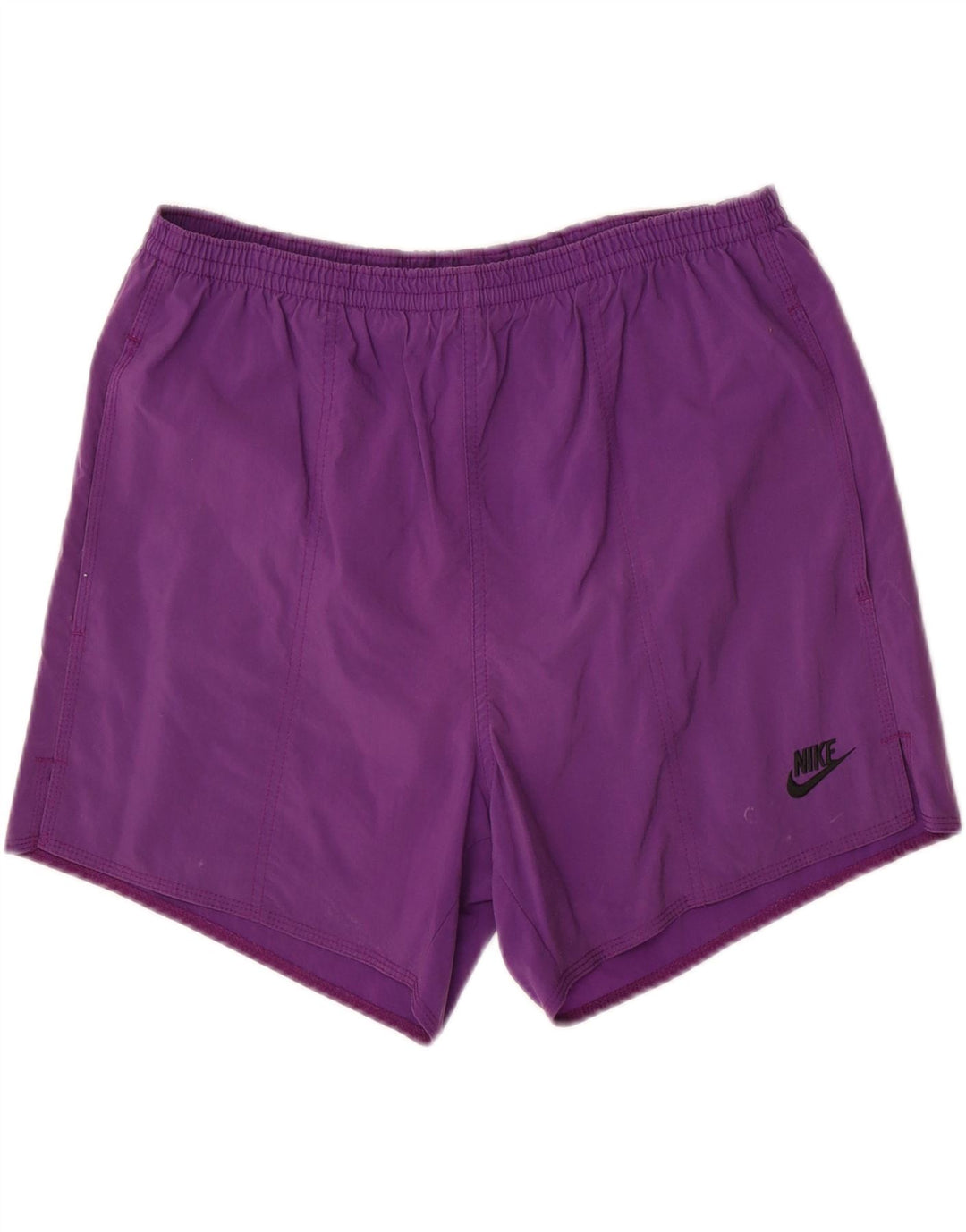 Pantaloncini sportivi Nike da uomo in nylon viola medio