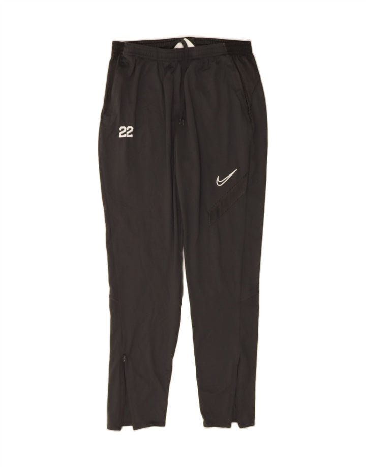NIKE Womens Dri Fit Tracksuit Trousers UK 12 Medium  Grey Polyester Vintage Nike and Second-Hand Nike from Messina Hembry 