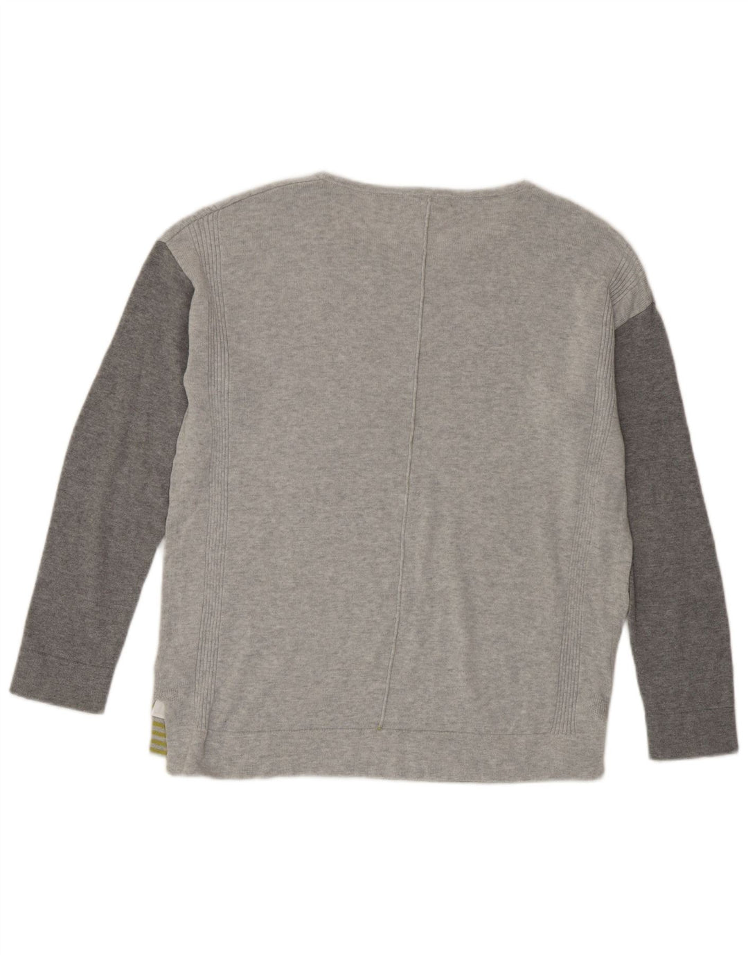 Top oversize da donna a maniche lunghe White Stuff UK 10 Small Grey Colourblock