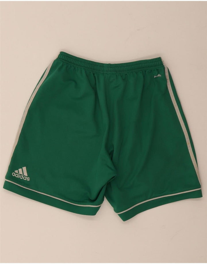 Pantaloncini sportivi ADIDAS Climalite da uomo verde medio in poliestere