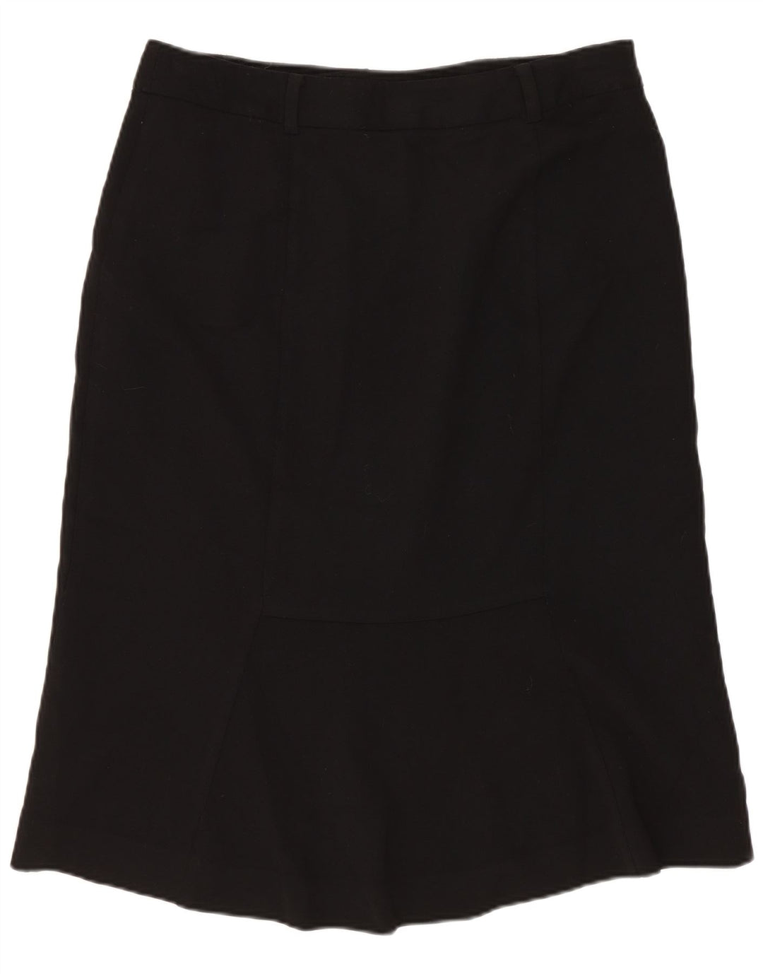 Gonna a trapezio da donna Ralph Lauren US 6 media W30 lana nera